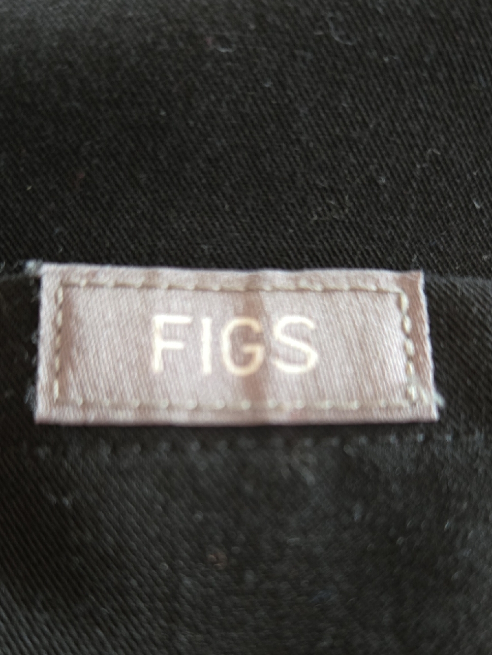Figs Black Catarina One Pocket Scrub Top